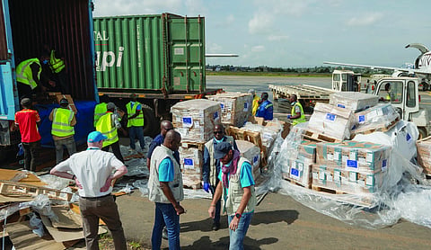 Aid supplies reach Congo as WHO head travels to Kinshasa