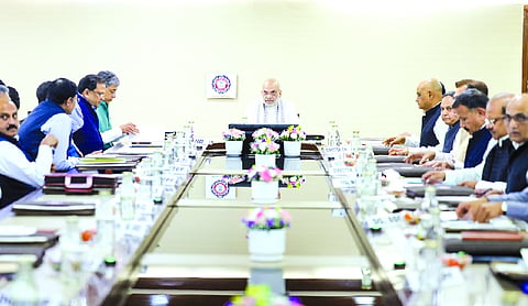 Amit Shah sets new security agenda