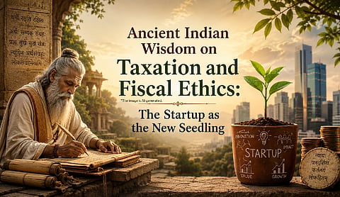 Ancient Indian Wisdom on Taxation and Fiscal Ethics: The Startup as the New Seedling