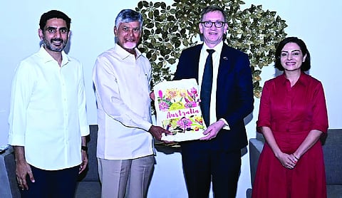 Andhra Govt, Australia sign MoUs on clean energy, manufacturing, education, skills