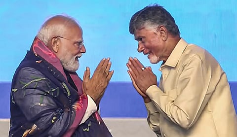 Andhra Pradesh gets additional Rs 4,597 crore in central tax share; Naidu thanks Modi, Sitharaman