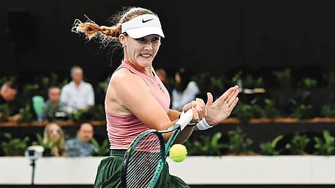 Andreeva rallies to beat Mboko in Adelaide final