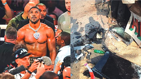 Anthony Joshua’s driver charged after deadly crash in Nigeria