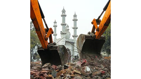 Anti-encroachment drive turns violent, five arrested