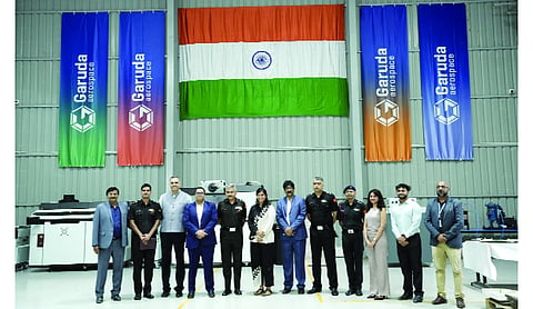 Army reviews Garuda Aerospace’s indigenous drone capabilities