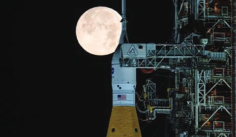 Artemis II crew speeds toward moon to break Apollo 13’s record