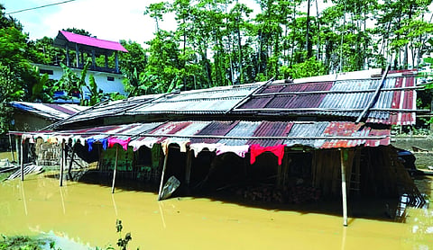 As Assam flood situation improves, power restoration continues
