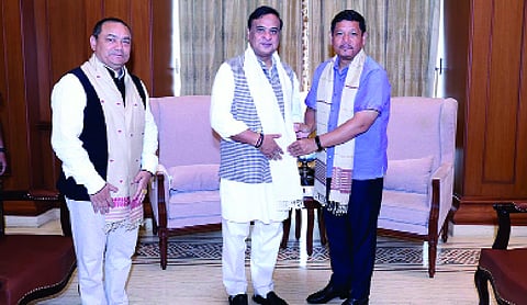 Assam, Meghalaya CMs discuss inter-state border dispute