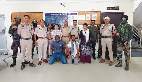 Assam rifles busts interstate tout network, four held in Silchar