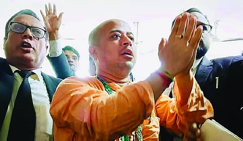 Bangladesh’s High Court rejects detained Hindu monk’s bail petition