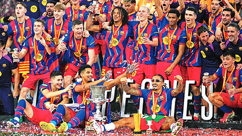 Barcelona wins Spanish Super Cup