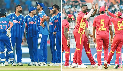 Batting boom lifts India but bowling questions linger