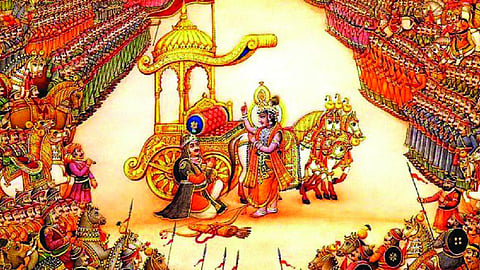 Between dharma and discipline