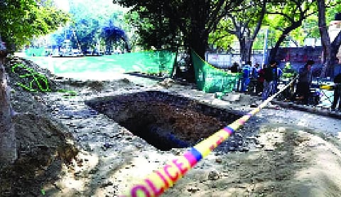 Biker death: Family protests at incident site in Janakpuri