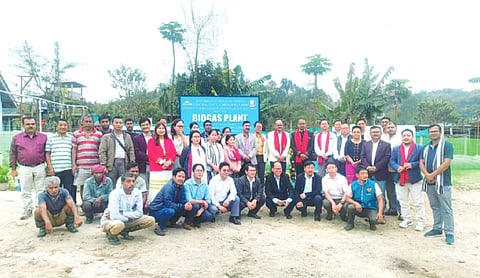 Biogas plant provides clean cooking, lighting in Arunachal