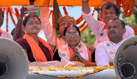 Bharatiya Janata Party (BJP) candidate Hasi Rani Rath. Image source: Facebook/Hasi Rath