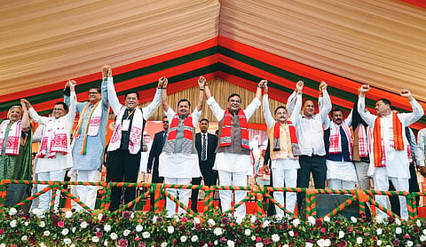 BJP chief sets target for Assam party workers to secure 50 per cent of votes in every booth