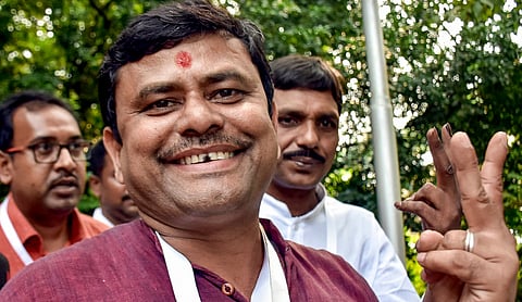 BJP candidate Shankharavh. PTI photo.