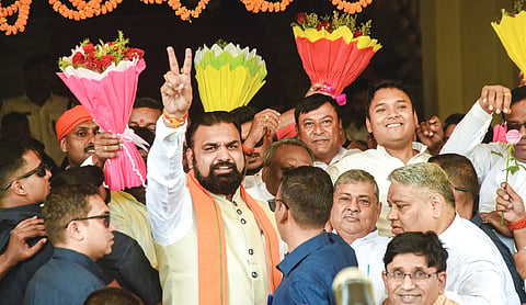 BJP wins trust vote in Bihar