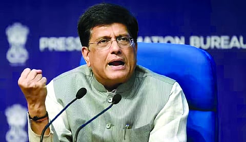 Boost manufacturing to reduce imports: Goyal