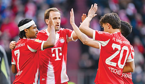 Bundesliga: Kane scores again as Bayern crush Union Berlin