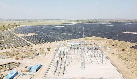 Representational image: The Bhadla solar power plant. Photo: Sarvajanik Puralekh / Wikimedia Commons (CC BY-SA 2.0).