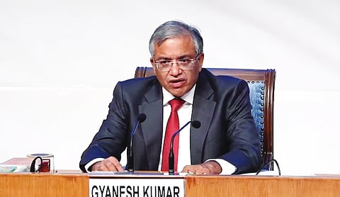 CEC Gyanesh ducks query on Opposition’s removal motion