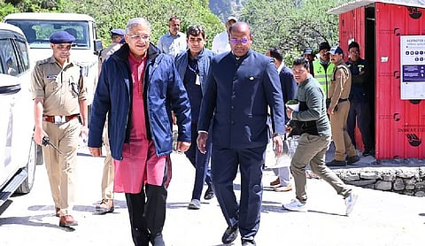 CEC Gyanesh Kumar Visits Uttarkashi border areas to review poll preparedness