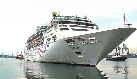 Chennai Port kicks off cruise season as MV empress arrives for first voyage
