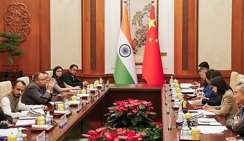 India China Delegation level meeting