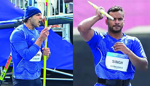 Chopra wins javelin throw silver in CWG, bronze for Yashvir