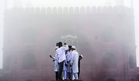 City remains under grip of chilly winds