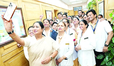 CM announces stipend hike for LNJP nursing interns
