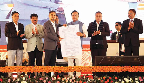 CM Himanta presents appointment letters to 6,347 Grade III candidates