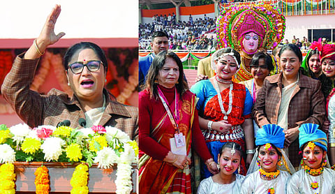 CM Rekha promises 100% electric buses, bigger metro