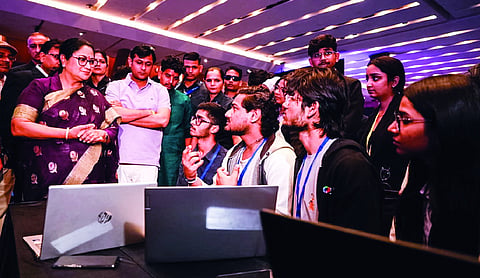CM Rekha urges youth to build Delhi 2.0