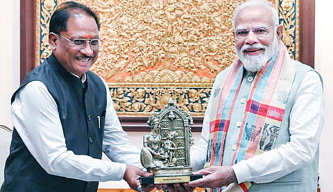CM Sai presents Bastar 2.0 development blueprint to PM