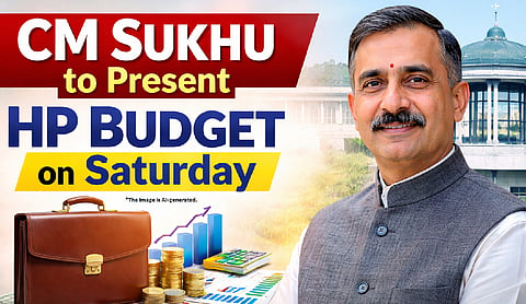CM Sukhu to present HP Budget on Saturday