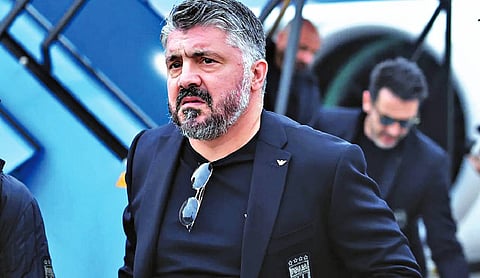 Coach Gattuso not interested in talking about his future after Italy miss out on World Cup