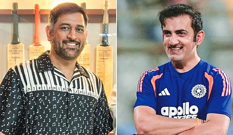 Coach Sahab, smile looks good on you: Dhoni