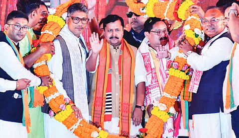 Congress allowed Bangladeshi infiltrators to enter country: Nabin