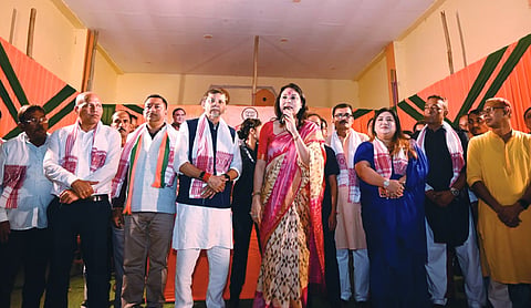 Congress concocted charges against my wife using false information: Himanta