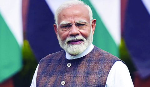 Congress not just removed clothes at AI Summit but exposed its intellectual bankruptcy: PM Modi