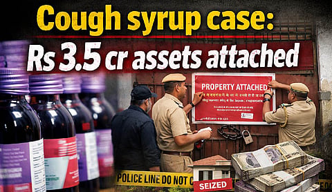 Cough syrup case: Rs 3.5 cr assets attached