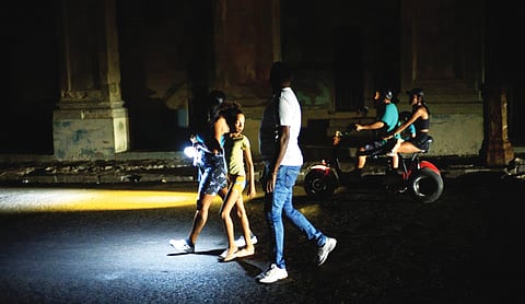 Cuba’s power grid collapses leaving it without electricity 3rd time this month