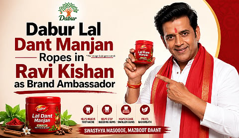 Dabur Lal Dant Manjan Ropes in Ravi Kishan as Brand Ambassador