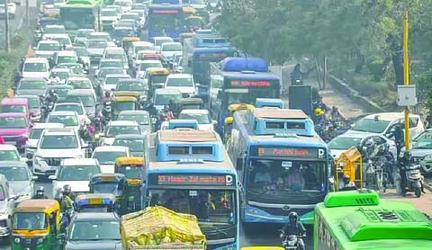 Delhi’s vehicle count hits 87.6 lakh; 8% rise in 2025-26