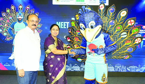 Delhi CM Rekha unveils Mayur mascot