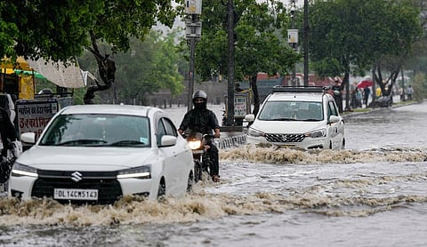 Delhi-NCR Rains: waterlogging, traffic snarls as heavy monsoon showers lash national capital