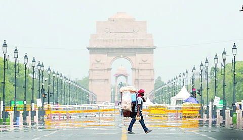 Delhi remains under consistent cloud cover